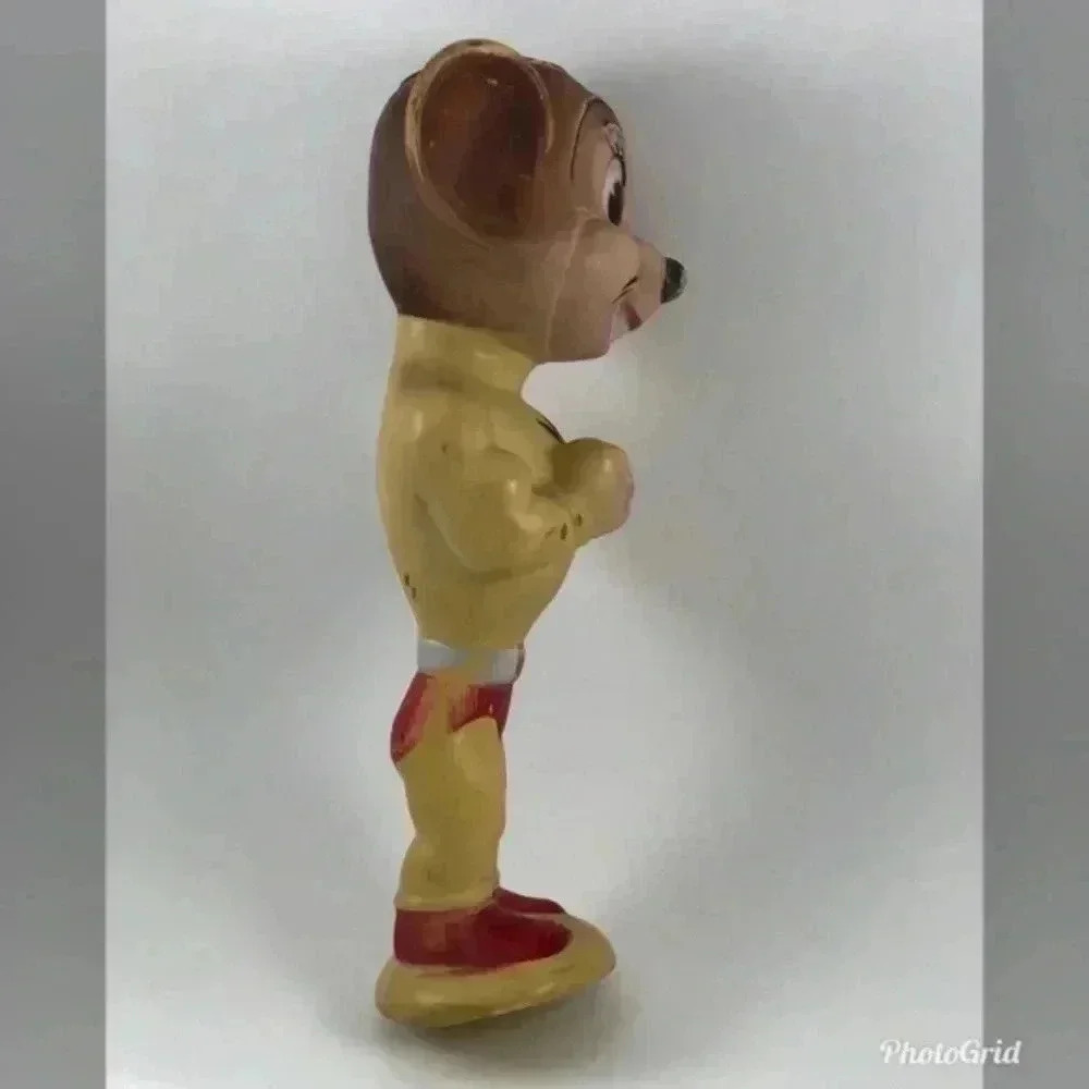 1950’s Vintage Mighty Mouse Vinyl Squeaky Figure - Picture 5 of 5